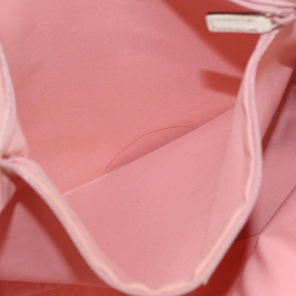 GUCCI GG Canvas Tote Bag Pink Gold 141472 Auth 157745