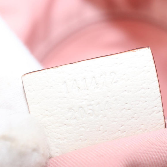 GUCCI GG Canvas Tote Bag Pink Gold 141472 Auth 157745