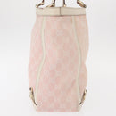 GUCCI GG Canvas Tote Bag Pink Gold 141472 Auth 157745-4