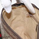 GUCCI GG Supreme Web Sherry Line Bag PVC Beige Gold 14 02 032 Auth 157751-20
