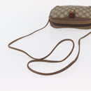 GUCCI GG Supreme Web Sherry Line Bag PVC Beige Gold 89 02 066 Auth 157753-8