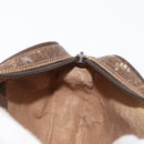 GUCCI GG Supreme Web Sherry Line Bag PVC Beige Gold 156 02 066 Auth 157754-18