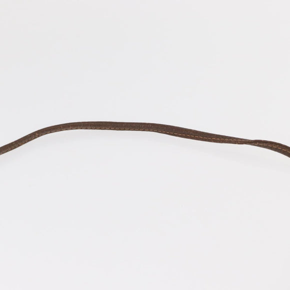 GUCCI GG Supreme Web Sherry Line Bag PVC Beige Gold 156 02 066 Auth 157754