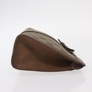 GUCCI GG Supreme Web Sherry Line Clutch Bag PVC Beige Red 89 01 032 Auth 157755-3