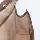 GUCCI GG Supreme Web Sherry Line Bag PVC Beige Red 67 014 3087 Auth 157756-16