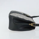 GUCCI GG Supreme Sherry Line Bag PVC Navy Gold Red 10 02 024 Auth 157757-4