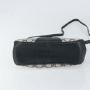 GUCCI GG Supreme Sherry Line Bag PVC Navy Gold Red 10 02 024 Auth 157757-9