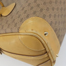GUCCI Micro GG Supreme Hand Bag PVC Beige Gold 000 106 1325 Auth 157759-13