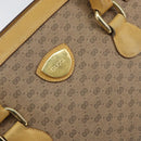 GUCCI Micro GG Supreme Hand Bag PVC Beige Gold 000 106 1325 Auth 157759-14