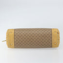 GUCCI Micro GG Supreme Hand Bag PVC Beige Gold 000 106 1325 Auth 157759-9