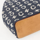 CELINE C Macadam Canvas Hand Bag Blue Auth 157772V-11