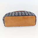 CELINE C Macadam Canvas Hand Bag Blue Auth 157772V-9