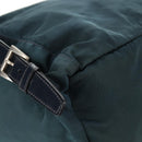 PRADA Backpack Nylon Blue Silver Auth 157773-17