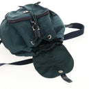 PRADA Backpack Nylon Blue Silver Auth 157773-21