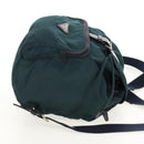 PRADA Backpack Nylon Blue Silver Auth 157773-4