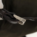 PRADA Backpack Nylon Khaki Silver Auth 157774-9