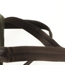 PRADA Backpack Nylon Khaki Silver Auth 157774-16