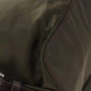 PRADA Backpack Nylon Khaki Silver Auth 157774-19