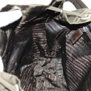 PRADA Backpack Nylon Khaki Silver Auth 157774-30