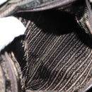 PRADA Backpack Nylon Khaki Silver Auth 157774-32