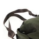 PRADA Backpack Nylon Khaki Silver Auth 157775-14