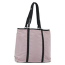 PRADA Tote Bag Nylon Pink Silver Auth 157783-1