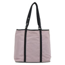 PRADA Tote Bag Nylon Pink Silver Auth 157783-2