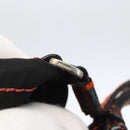 PRADA Tote Bag Nylon Black Silver Auth 157784-17