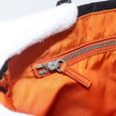 PRADA Tote Bag Nylon Black Silver Auth 157784-19