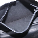 BALLY Chain Shoulder Bag Leather Beige Gold Auth 157787-21