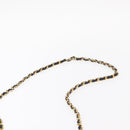 CHANEL Chain Matelasse 23 Shoulder Bag Lamb Skin Black Gold CC Auth 157790-8