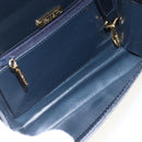 TIFFANY&Co. Hand Bag Leather Black Gold Auth 157792V-11