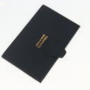 TIFFANY&Co. Hand Bag Leather Black Gold Auth 157792V-24