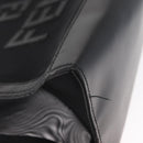 FENDI Mesh Tote Bag Nylon Leather Black Gold Auth 157795-9