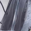 FENDI Mesh Tote Bag Nylon Leather Black Gold Auth 157795-10