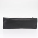 FENDI Mesh Tote Bag Nylon Leather Black Gold Auth 157795-5