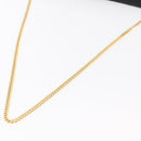 Christian Dior Trotter Canvas Chain Shoulder Bag Black Gold Auth 157803-7