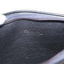 Christian Dior Trotter Canvas Kettenschultertasche Schwarz Gold Original 157804-12