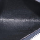 Christian Dior Trotter Canvas Chain Shoulder Bag Black Gold Auth 157804-17