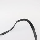 Christian Dior Trotter Canvas Chain Shoulder Bag Black Gold Auth 157804-8