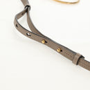 Chloe Nile Medium Bracelet Shoulder Bag Leather Beige Gold Auth 157808-15