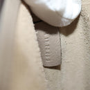 Chloe Nile Medium Bracelet Shoulder Bag Leather Beige Gold Auth 157808-26