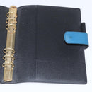 LOUIS VUITTON Epi Agenda GM Day Planner Cover Blue R20065 LV Auth 157809-15