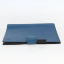 LOUIS VUITTON Epi Agenda GM Day Planner Cover Blue R20065 LV Auth 157809-4