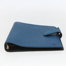 LOUIS VUITTON Epi Agenda GM Day Planner Cover Blue R20065 LV Auth 157809-7