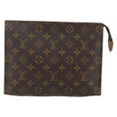 LOUIS VUITTON Monogram Poche Toilette 26 Pouch M47542 LV Auth 157810-13