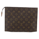 LOUIS VUITTON Monogram Poche Toilette 26 Pouch M47542 LV Auth 157810-2