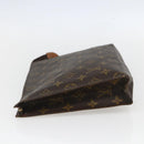 LOUIS VUITTON Monogram Poche Toilette 26 Pouch M47542 LV Auth 157810-3