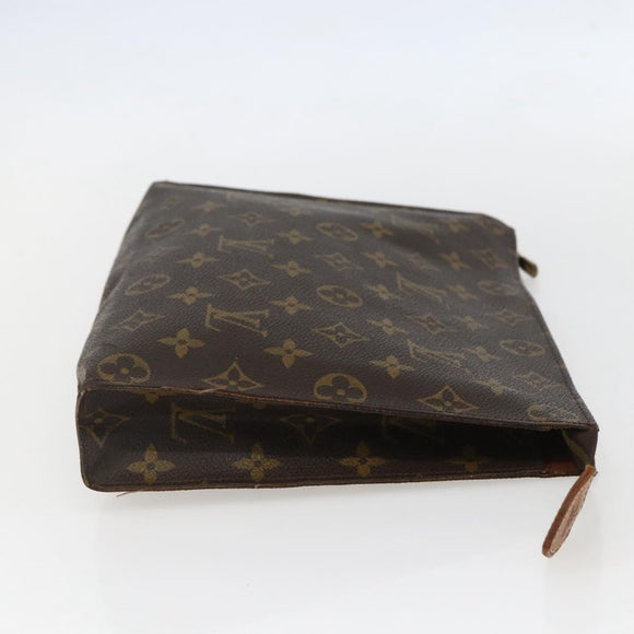 LOUIS VUITTON Monogram Poche Toilette 26 Pouch M47542 LV Auth 157810