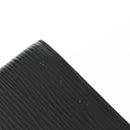 LOUIS VUITTON Epi Agenda MM Day Planner Cover Black R20042 LV Auth 157811-8
